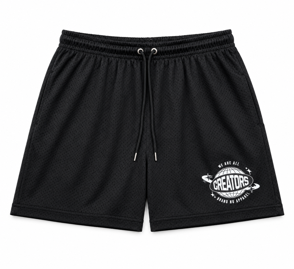 Creators worldwide mesh short