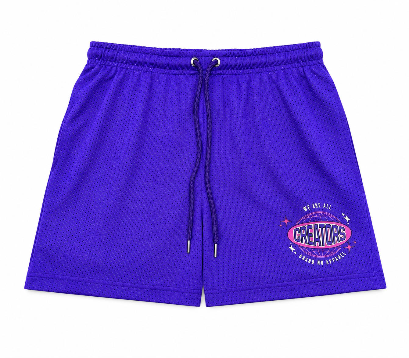 Creators worldwide mesh short
