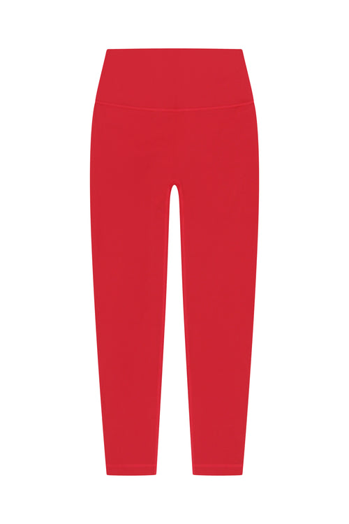 Brand Nu Apparel CreatorCore Leggings in red, back view